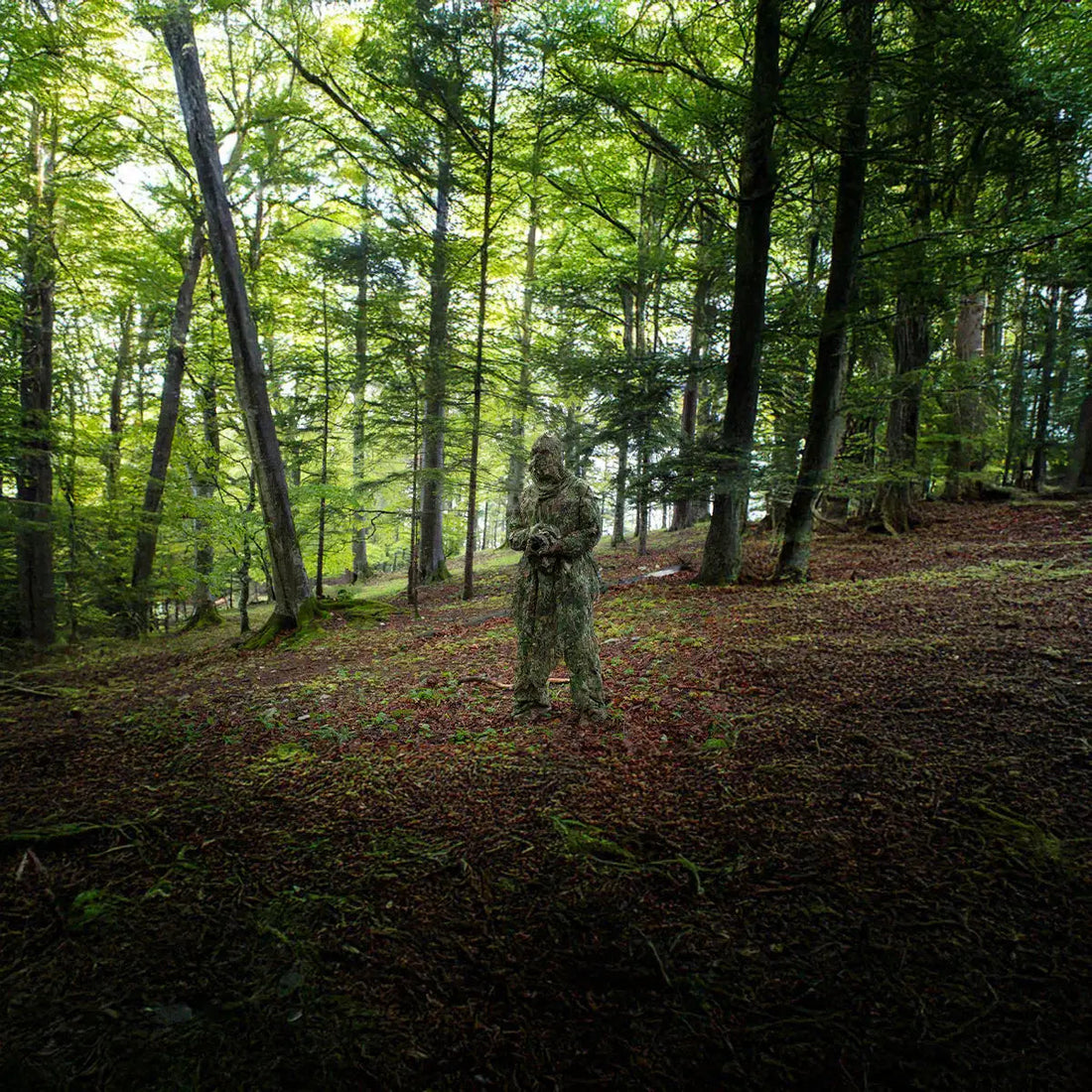 Gillie Suit im Wald