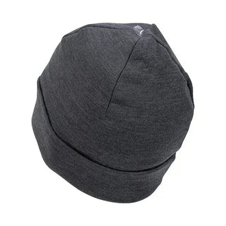 Beanie Merino Heavyweight solid grey