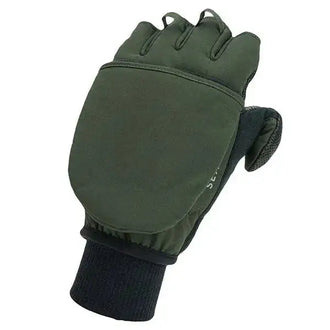 Handschuhe Walpole oliv schwarz
