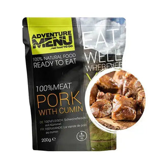 Schweinefleisch mit Kümmel