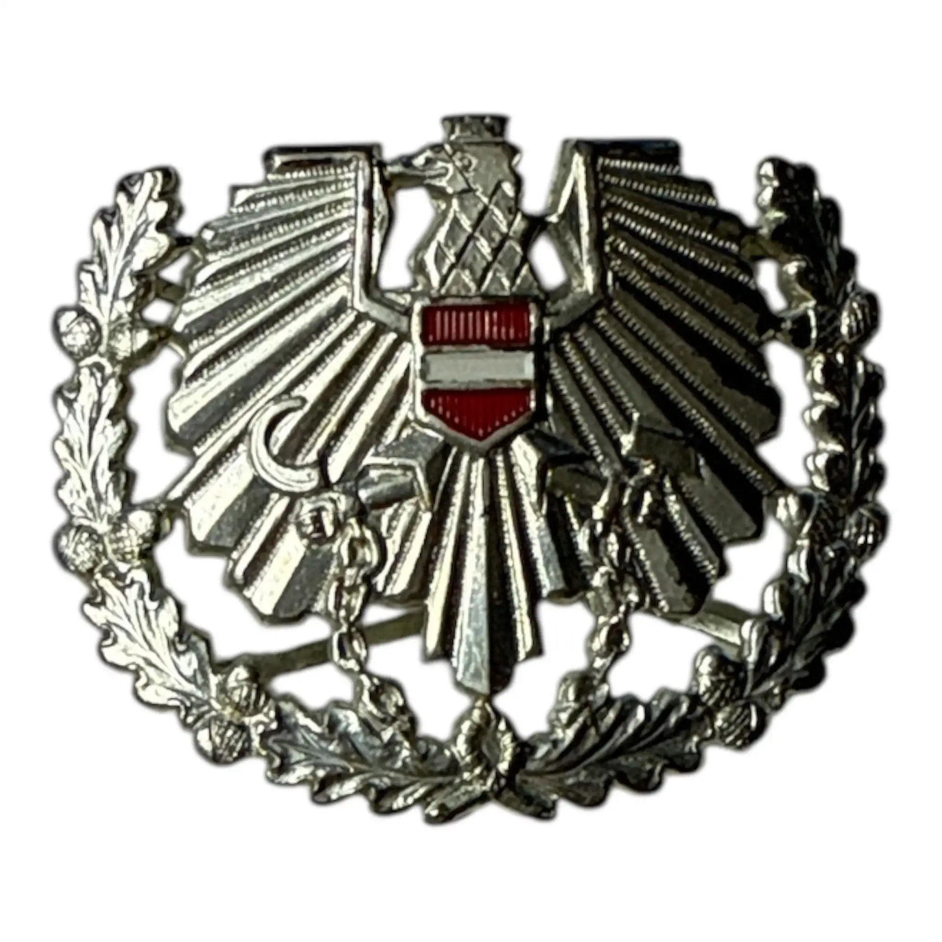 Österreichisches Bundesheer ÖBH Barettabzeichen Adler original gebraucht - ASMC