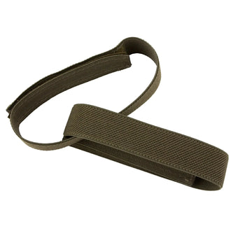 Hosengummi-Klettband oliv 2,5 cm breit