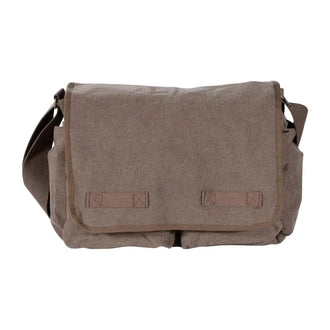 Umhängetasche Messenger Bag Classic braun