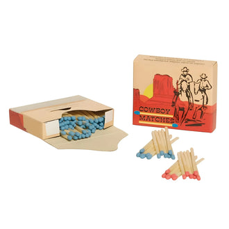 Streichhölzer Überallanzünder Cowboy Matches 5 Schachteln