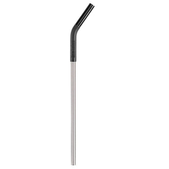 Trinkhalm Straw Silicone Tip brushed stainless