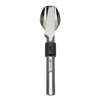 Titan Besteck Set dreiteilig mit Silikonmanschette
