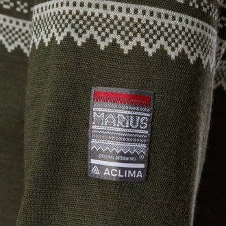 Pullover DesignWool Marius Mock Neck Zip nordmarka