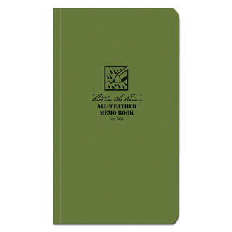 Tactical Memo Book oliv 964