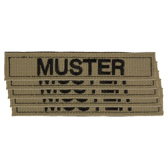 Namensbänder 5er Set Coyote