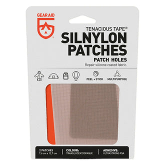 Tenacious Tape Sil-Nylon Patches semi-transparent 2 Stück