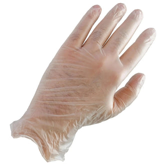 Erste-Hilfe Handschuh-Set Vinyl 4 Stück