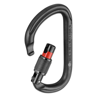 Karabiner  Vulcan Screw Lock schwarz