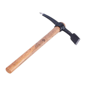 Schweizer Pionierpickel mit Holzstiel