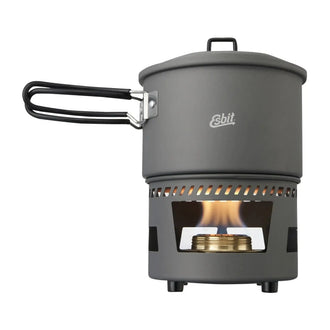Kochset Spiritus 1.5 L Aluminium hartanodisiert