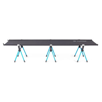 Feldbett High Cot One Long schwarz