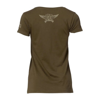 T-Shirt Don't tread on me army Frauen