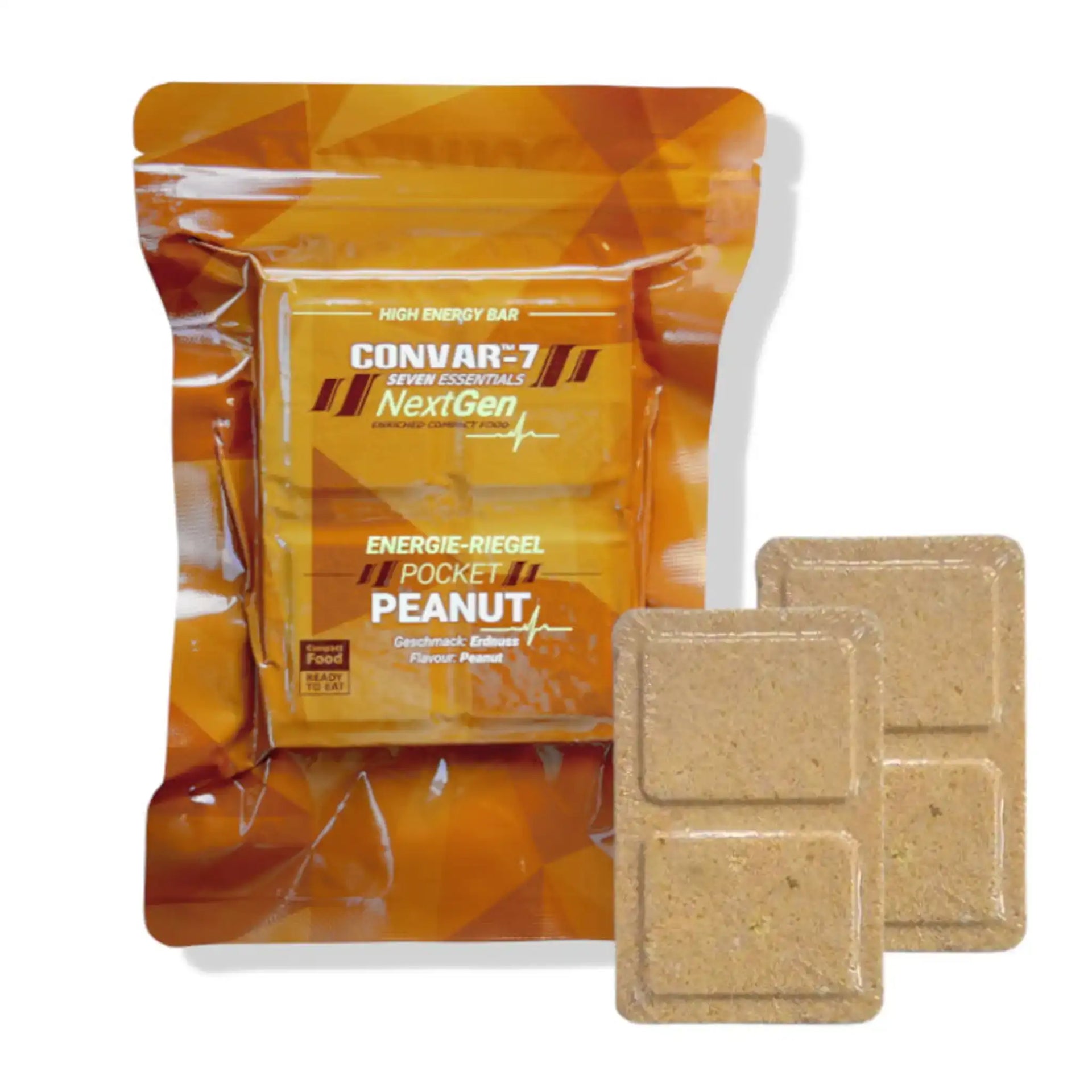 Convar-7 Riegel NextGen Energy Bar Pocket Peanut 9er Pack - ASMC
