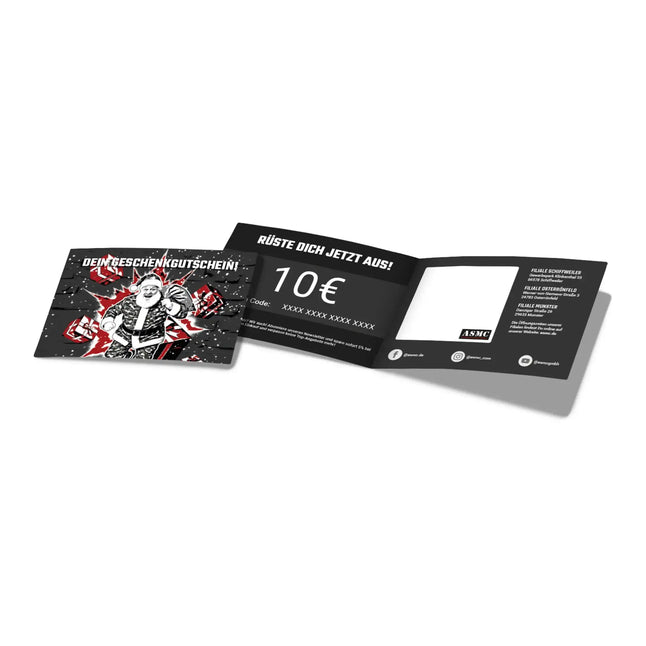 ASMC Geschenkgutschein Weihnachten zum Ausdrucken - ASMC