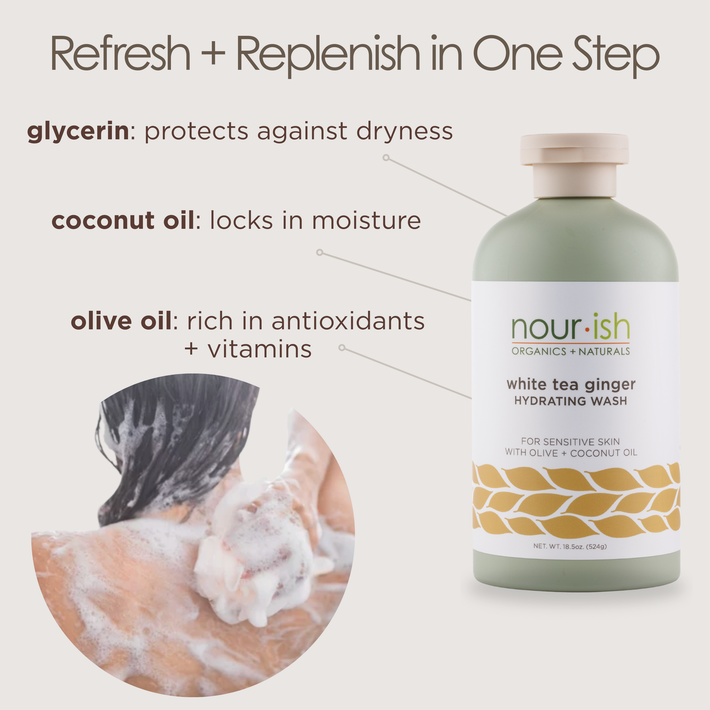 White Tea Ginger Hydrating Wash