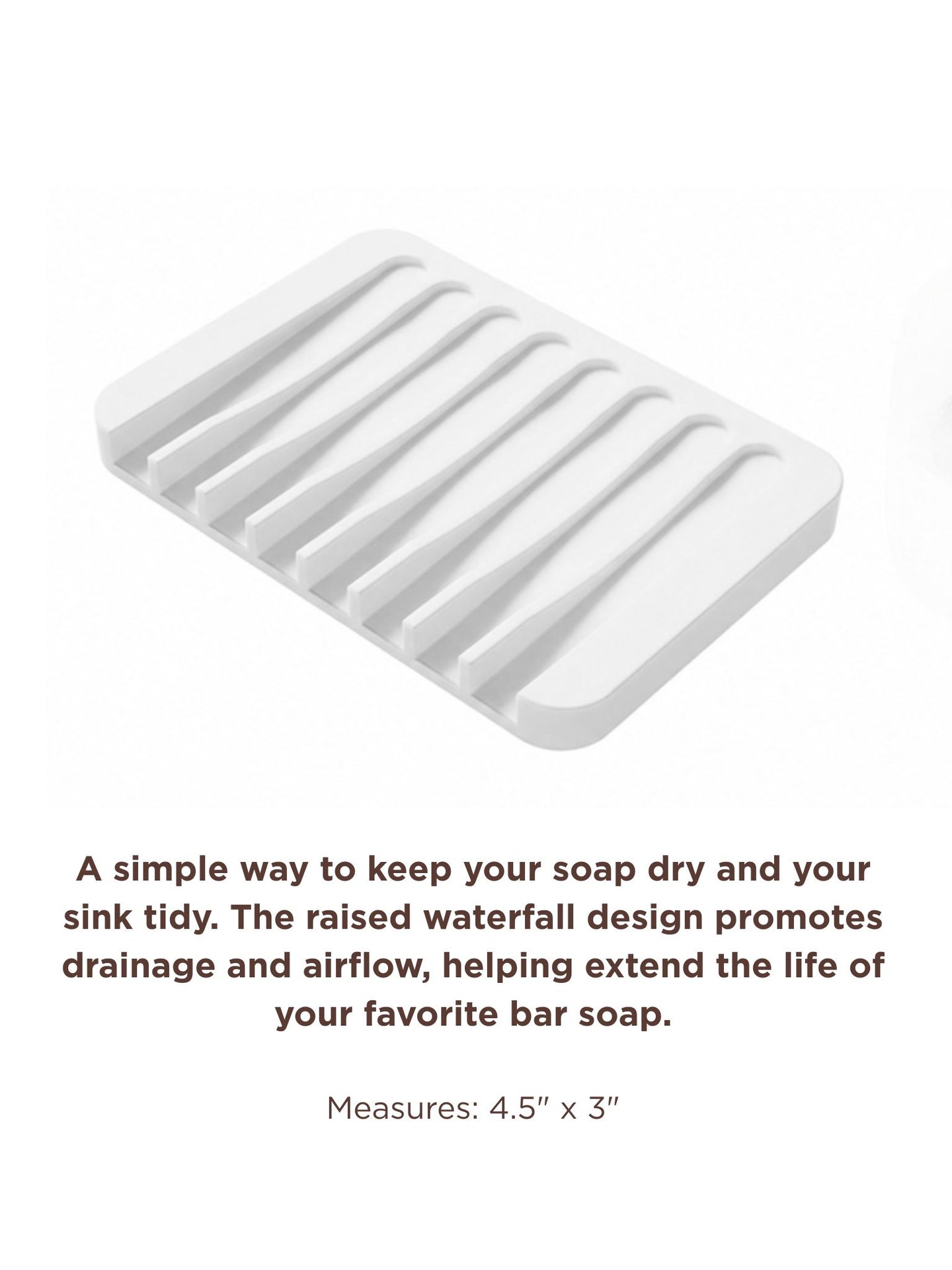 Waterfall Soap Dish