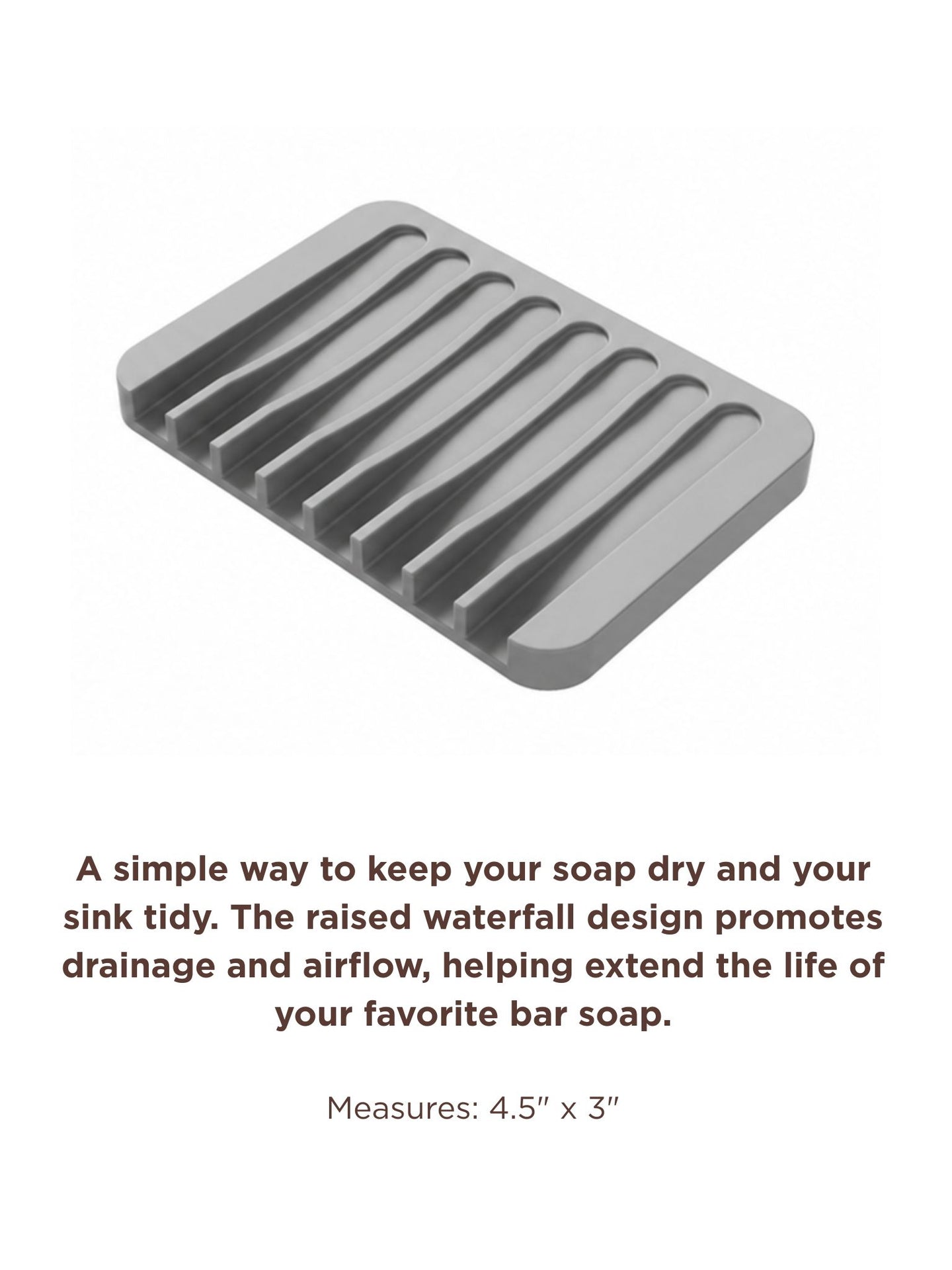 Waterfall Soap Dish